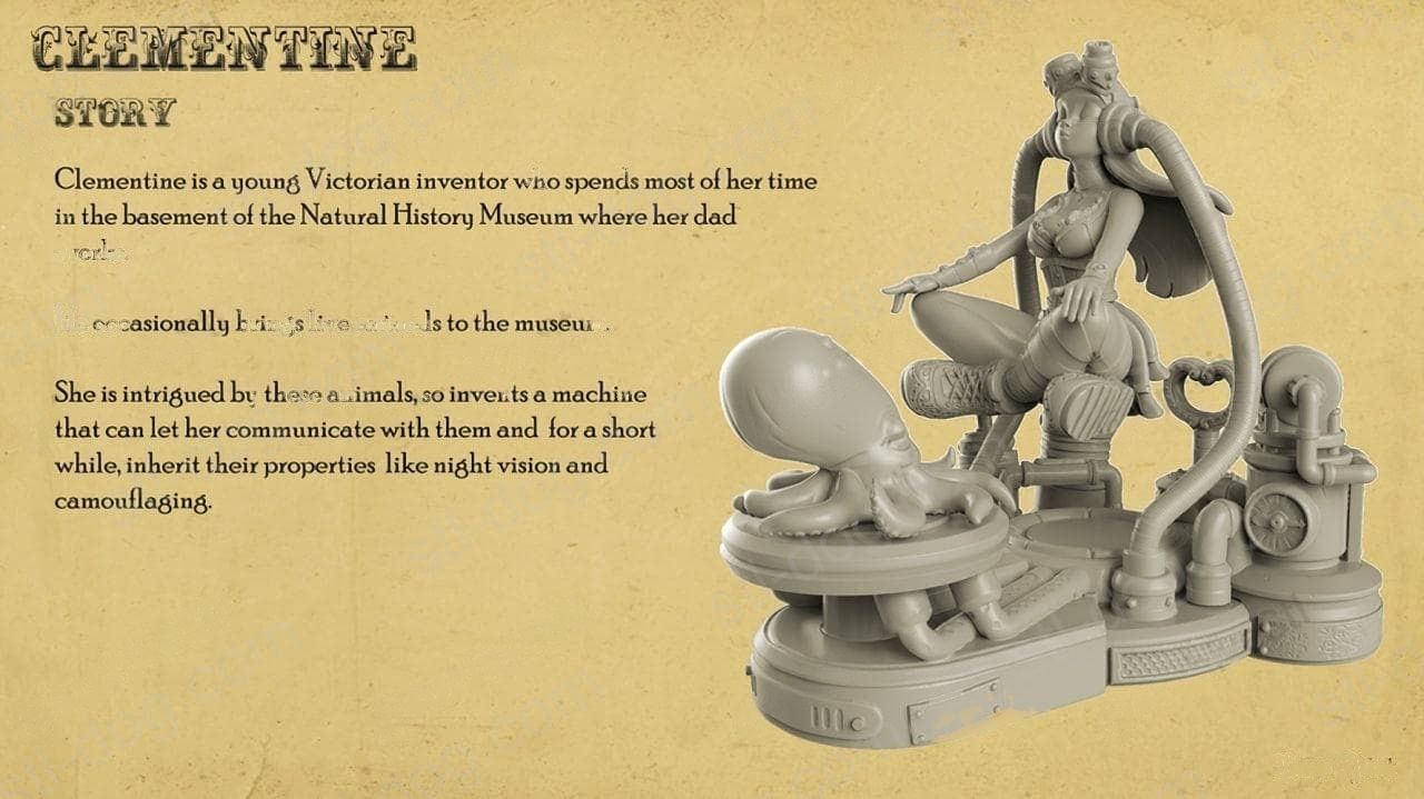 克莱门汀(Clementine) 3D打印图纸